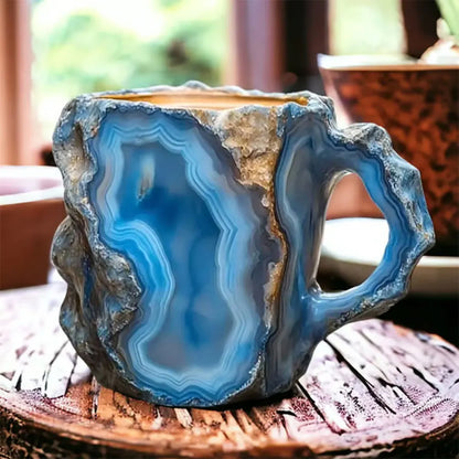 Mineral Colored Crystal Mug