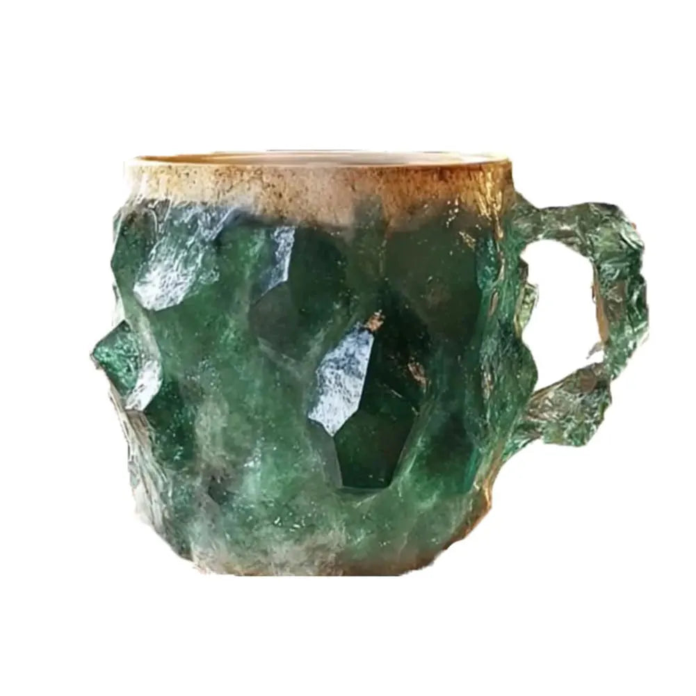 Mineral Colored Crystal Mug