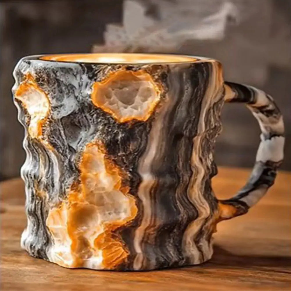 Mineral Colored Crystal Mug