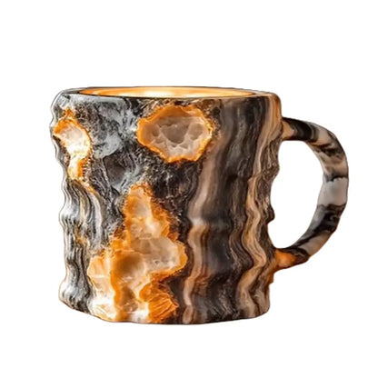 Mineral Colored Crystal Mug