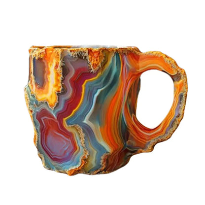 Mineral Colored Crystal Mug