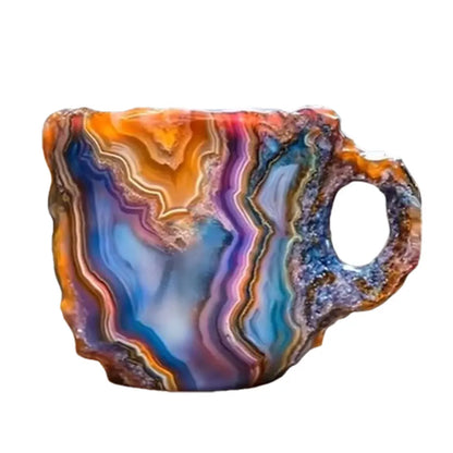 Mineral Colored Crystal Mug