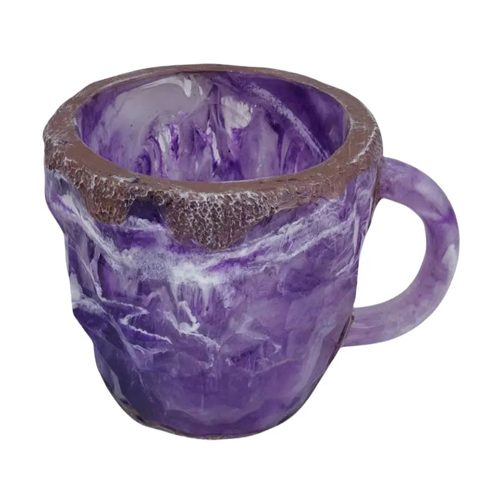 Mineral Colored Crystal Mug